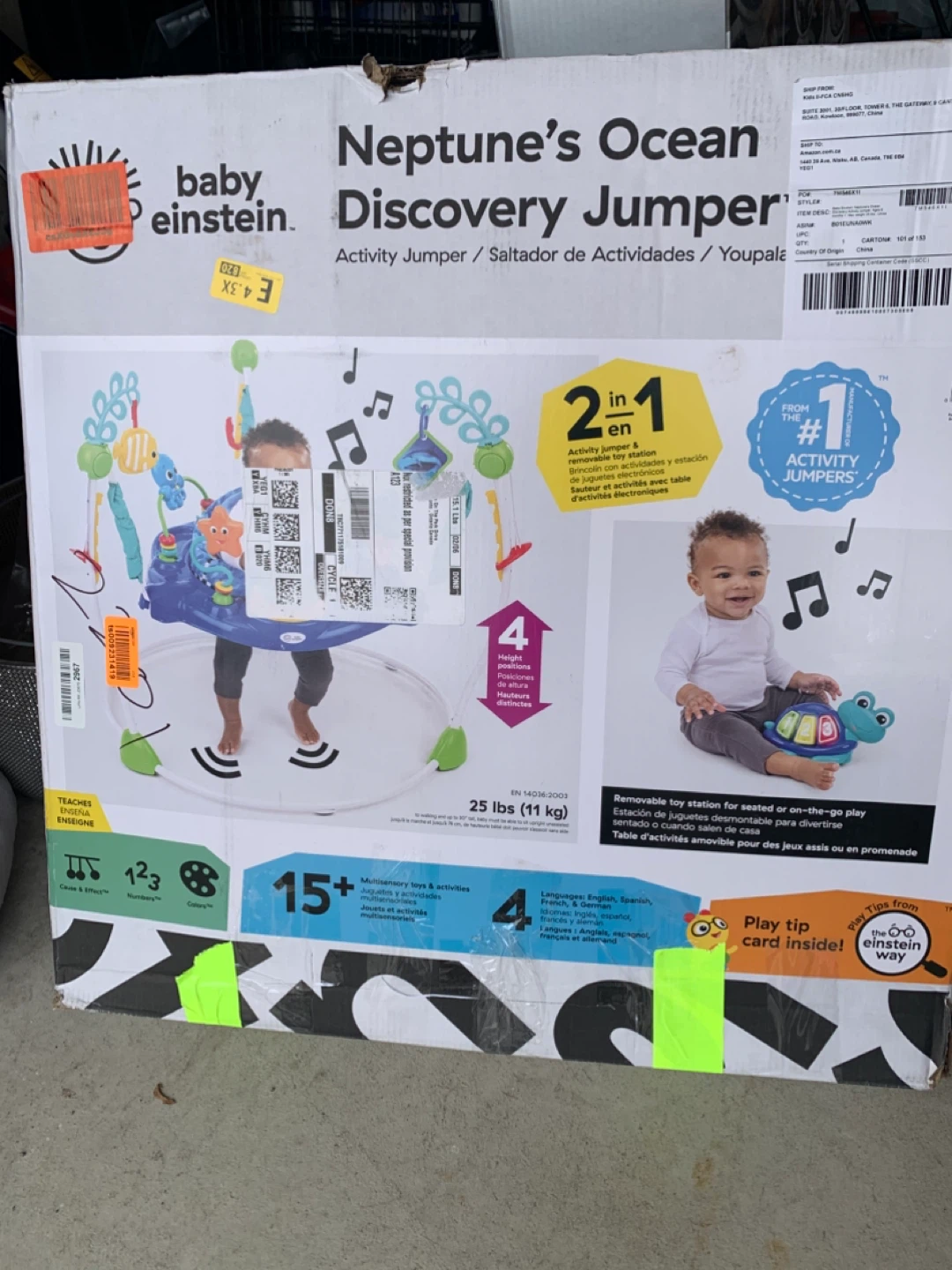 Baby Einstein Neptune's Ocean Discovery Jumper - photo 5