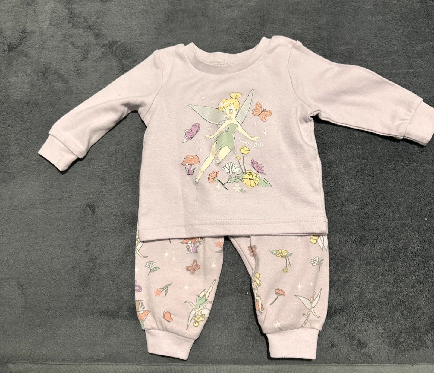 Baby Girl 3- 6 Month Tinkerbell Pyjamas