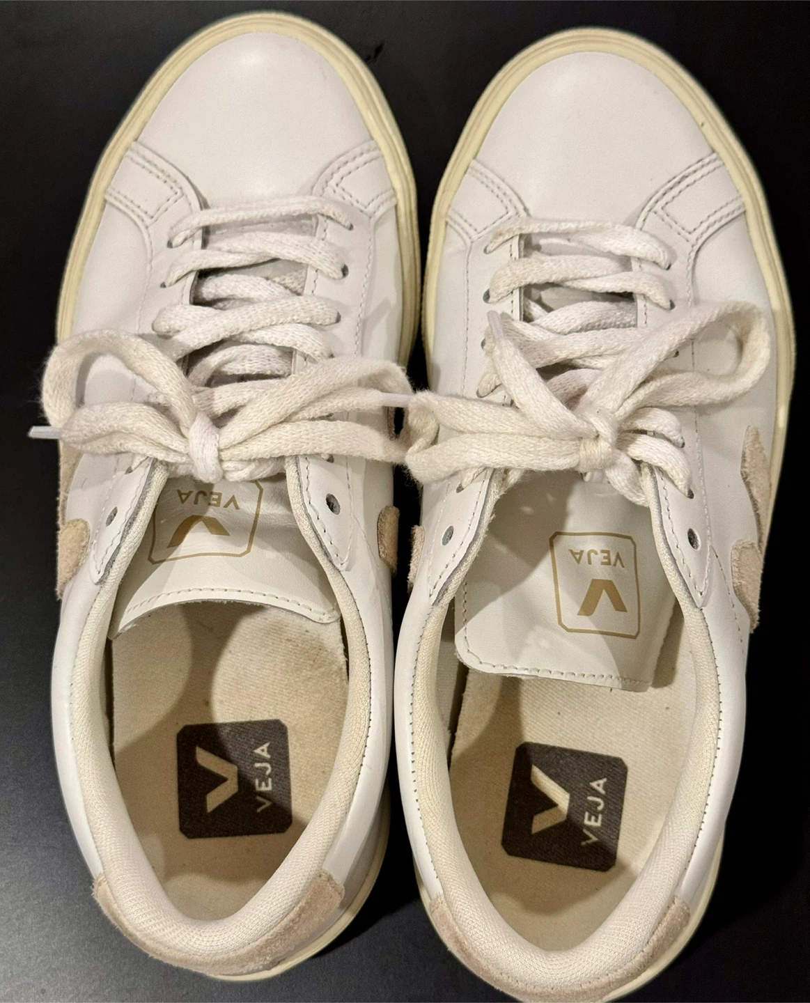 Veja Campo leather Sneakers White Size US 5 - photo 4