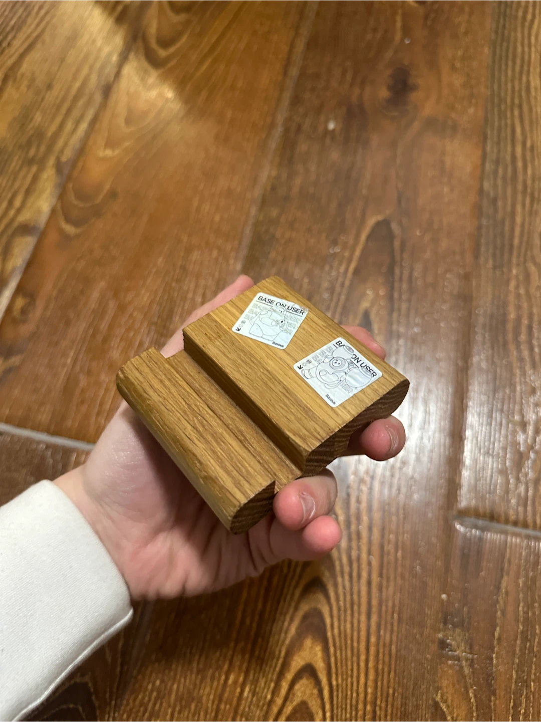 Wooden Phone Stand