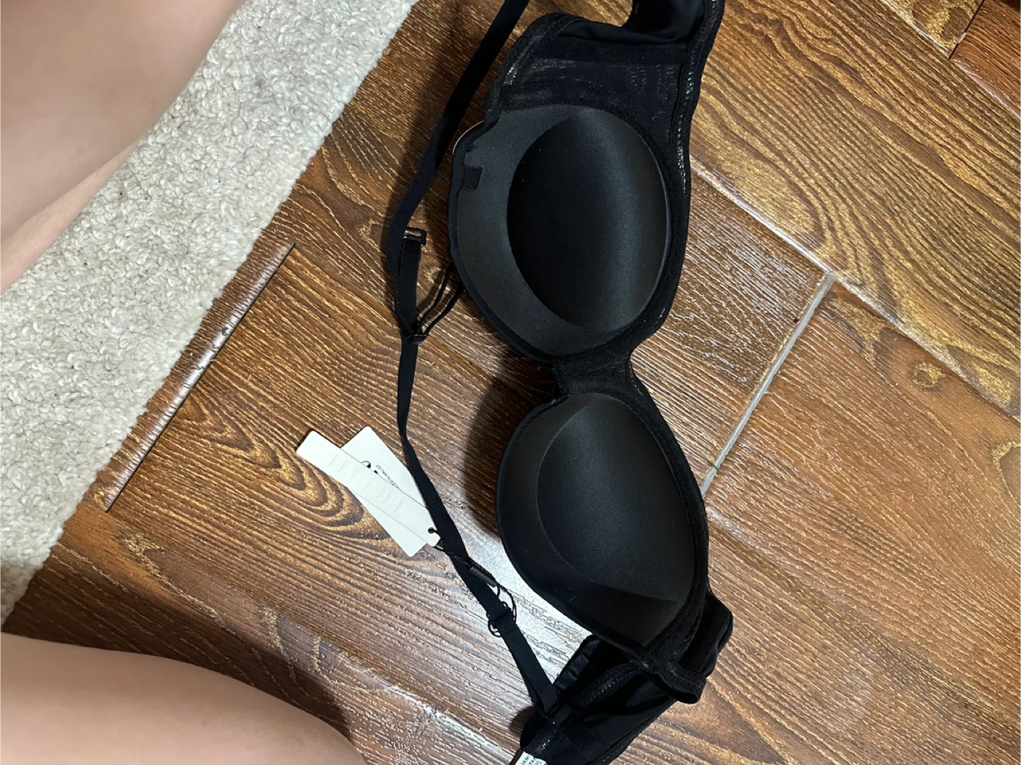 Giotto Black and white Push-Up Bra Size 34B