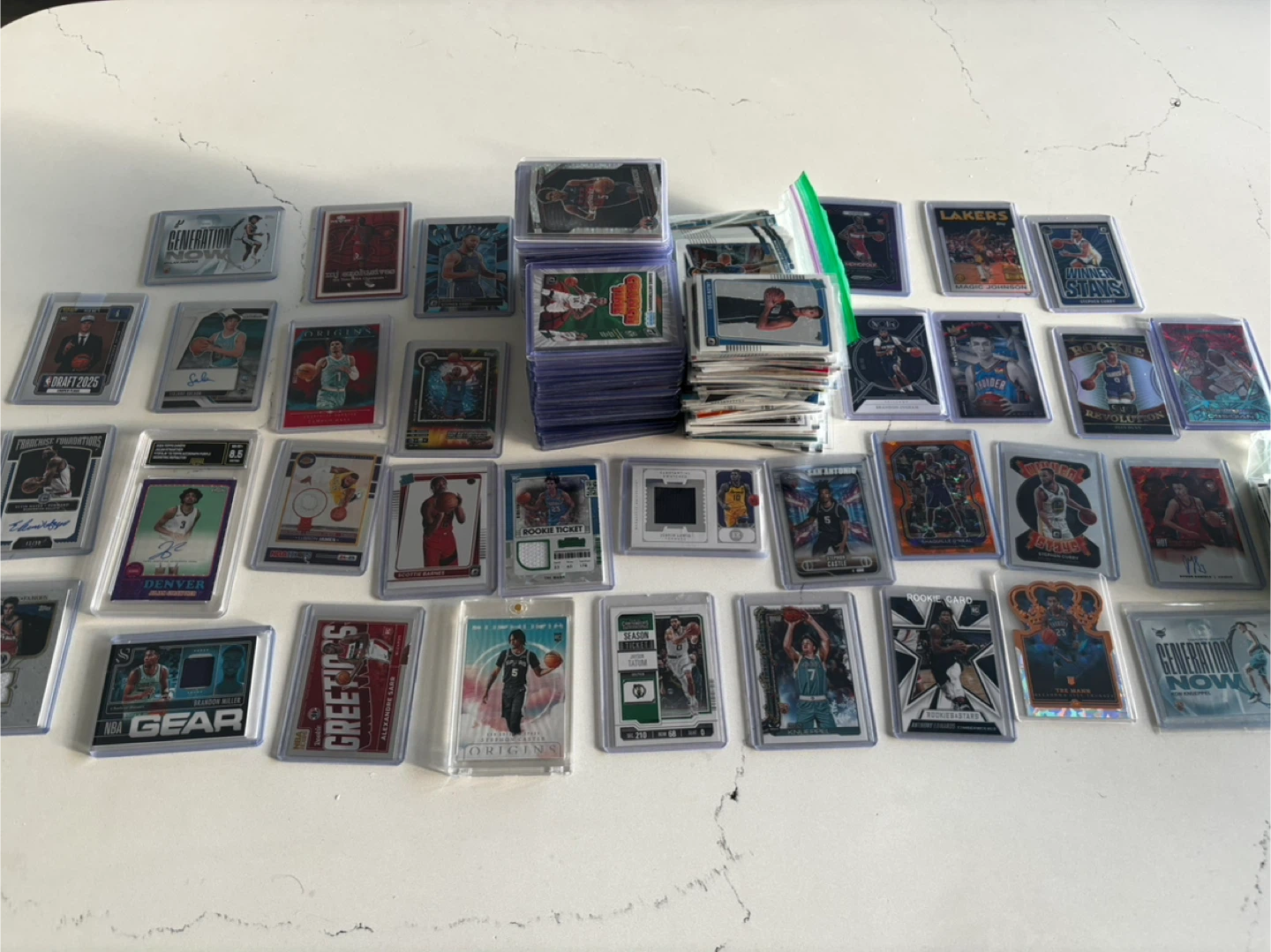 Collection of NBA Trading Cards