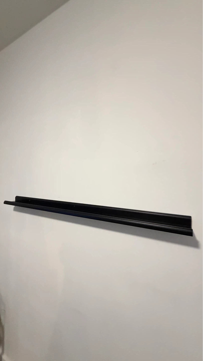 Black Floating Shelf