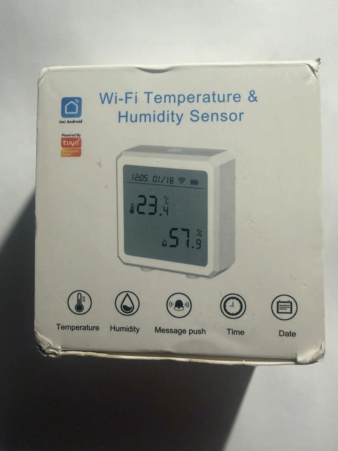 Tuya Wi-Fi Temperature & Humidity Sensor