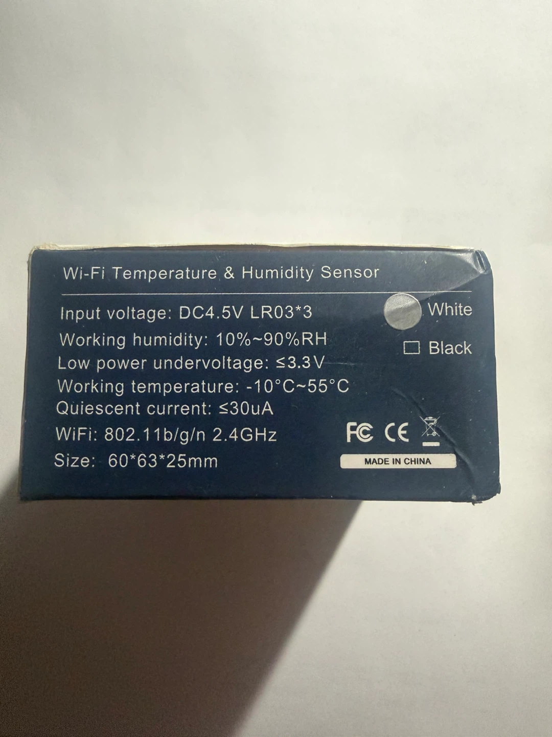 Tuya Wi-Fi Temperature & Humidity Sensor - photo 2