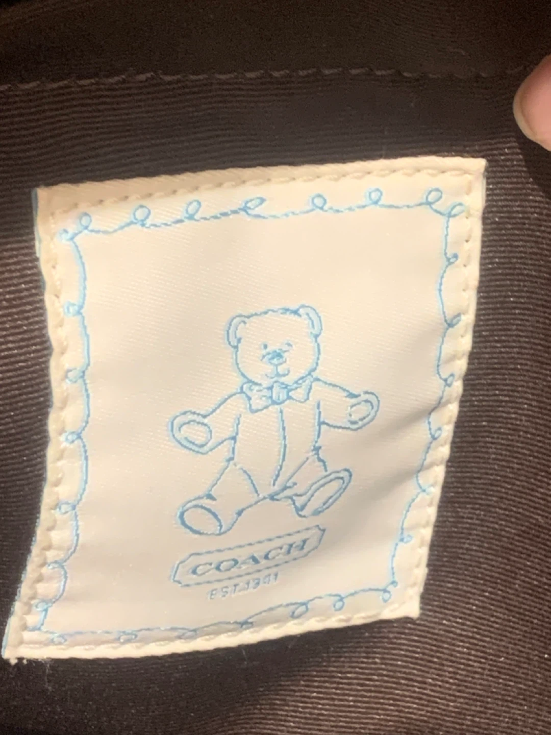 🤎🐻 Coach  Signature Optic Diaper Travel Tote Bag 🤎🐻 - photo 3