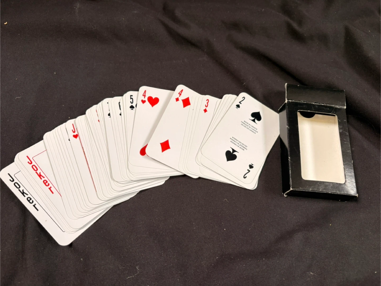 Seneca Dual Credit Program Playing Cards