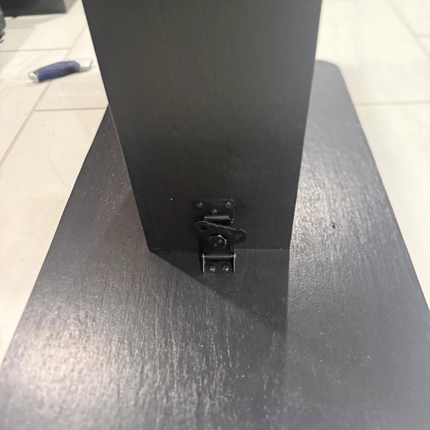 Black Used ProX ax-DJCT-BL-2UCASE DJ... Display Pedestal Stand