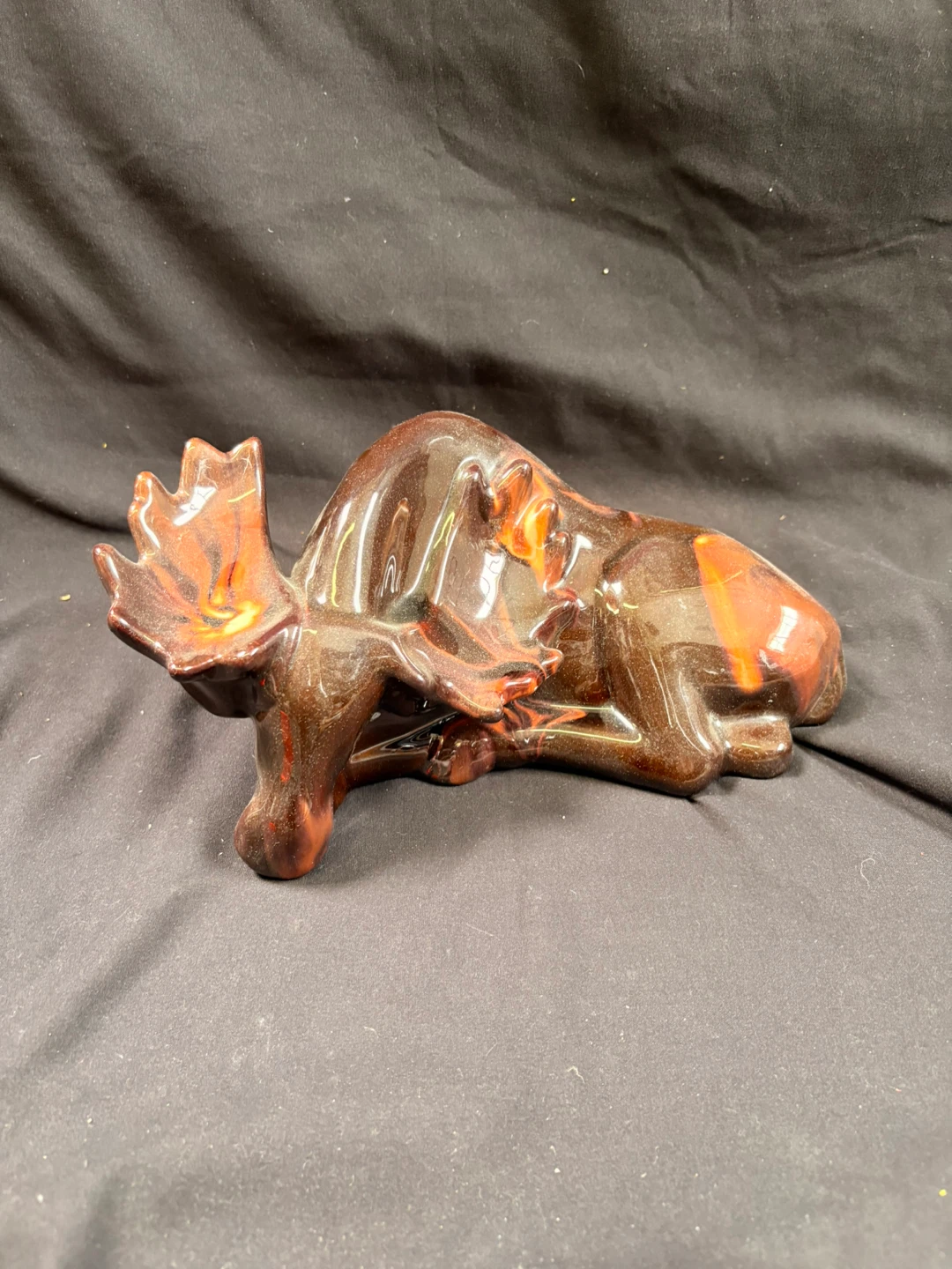 Ceramic Moose Figurine