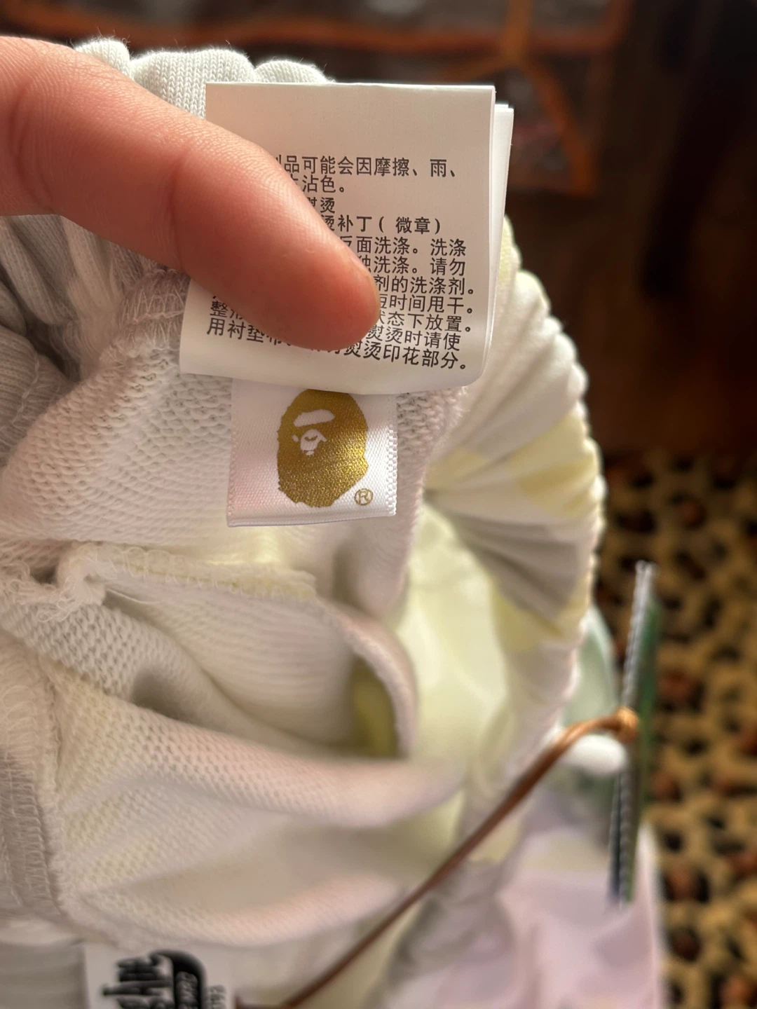 White Bape Shorts - photo 5