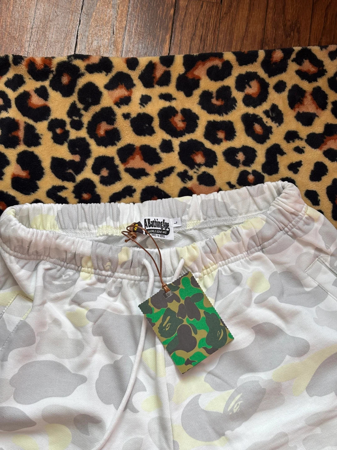 White Bape Shorts - photo 4