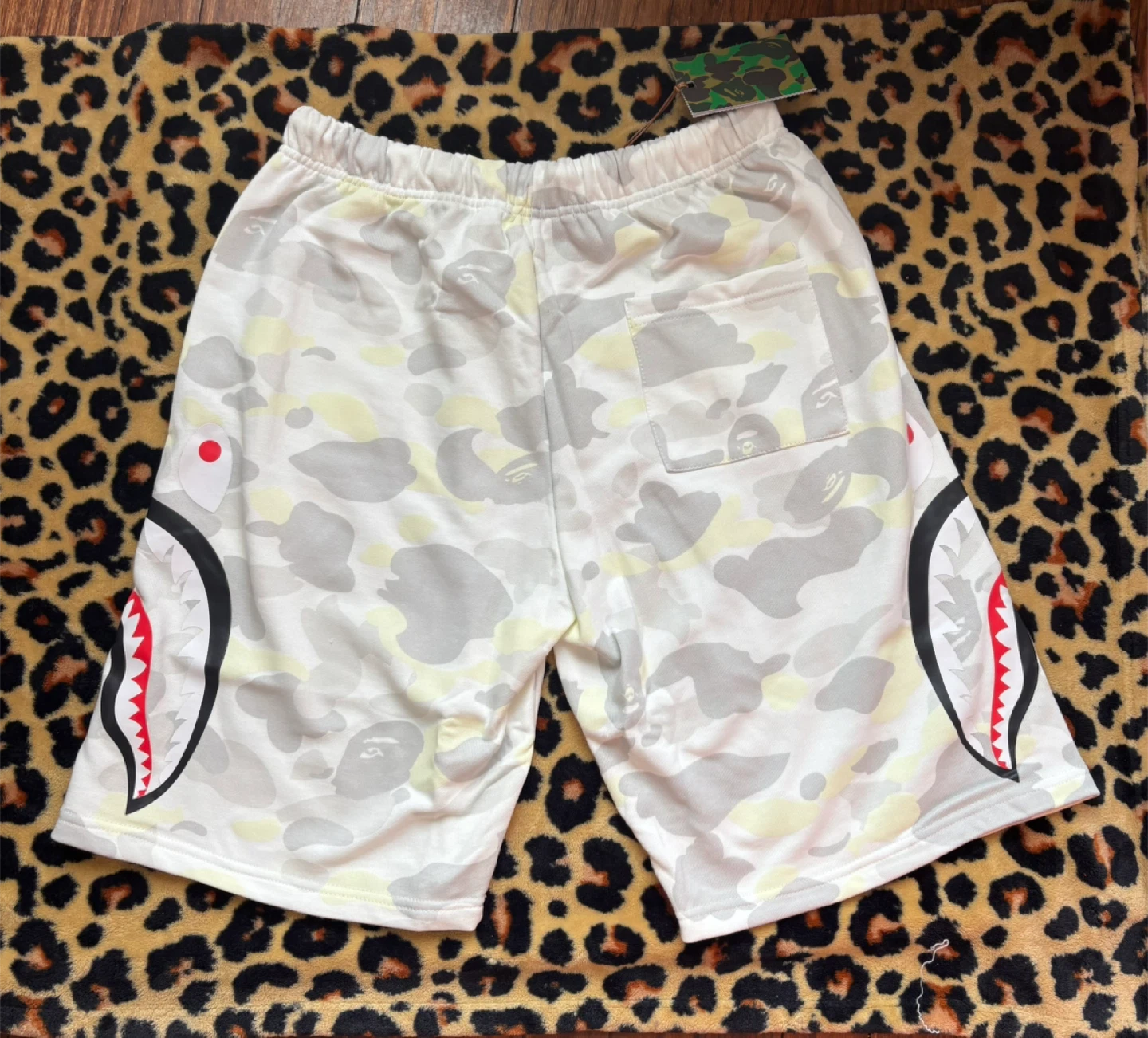 White Bape Shorts - photo 2