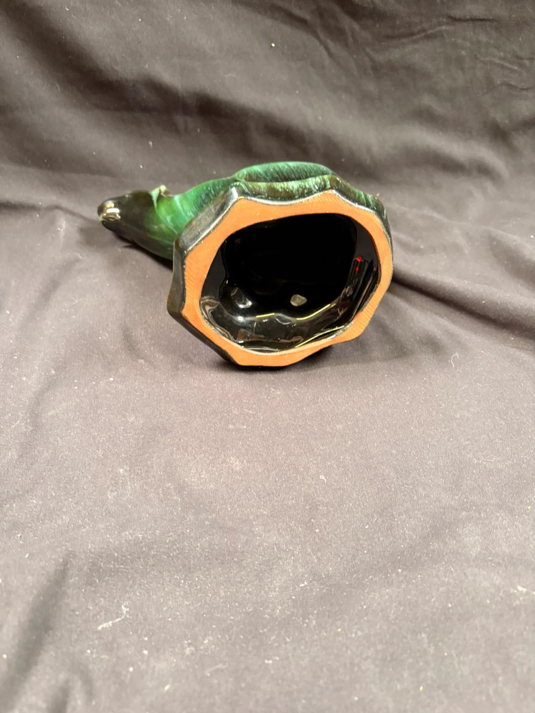 Green Ceramic Bear Figurine - photo 5