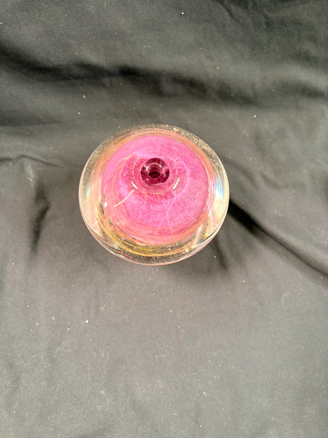 Hand Blown Glass Art Vase - photo 3