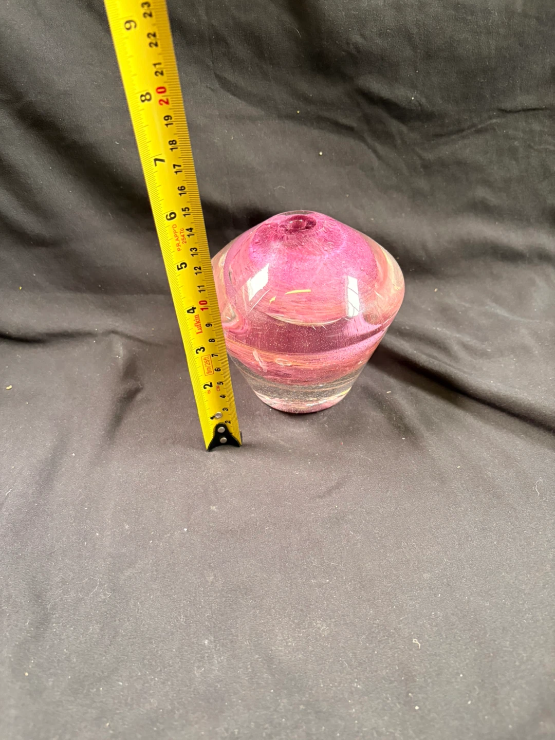 Hand Blown Glass Art Vase - photo 5