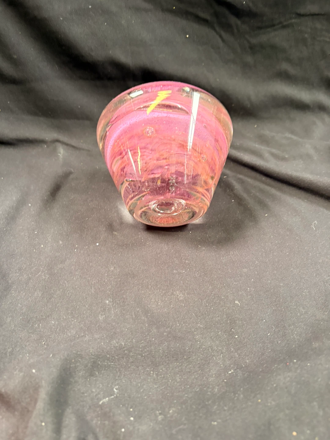 Hand Blown Glass Art Vase - photo 4