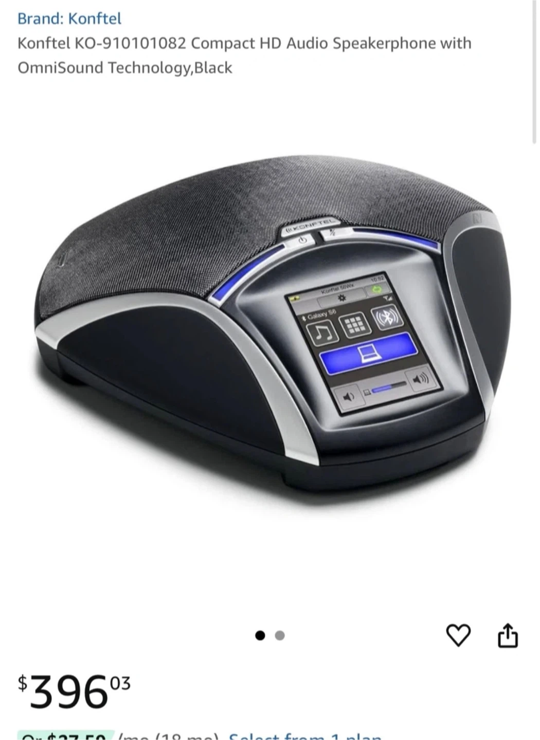 Konftel KO-910101082 Compact HD Audio Speakerphone - photo 5