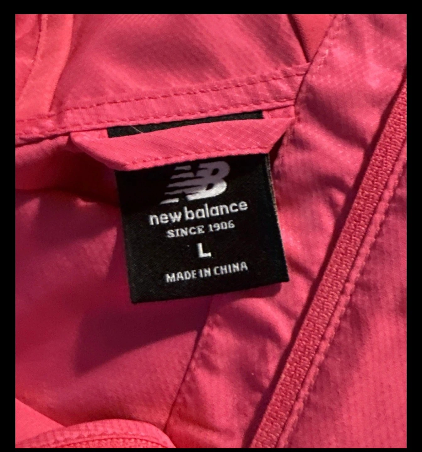 New Balance TCS New York City Marathon Pink Jacket Size L - photo 2