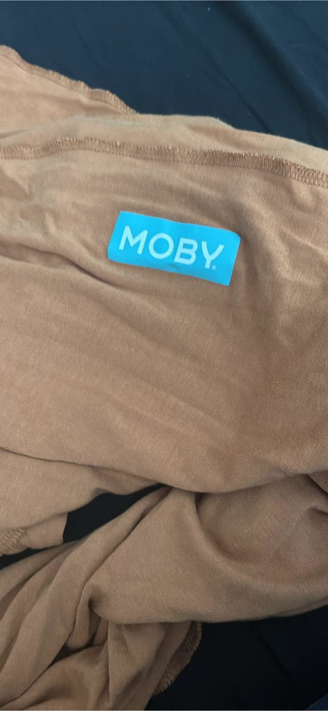 Moby Wrap Baby Carrier - Caramel - photo 2