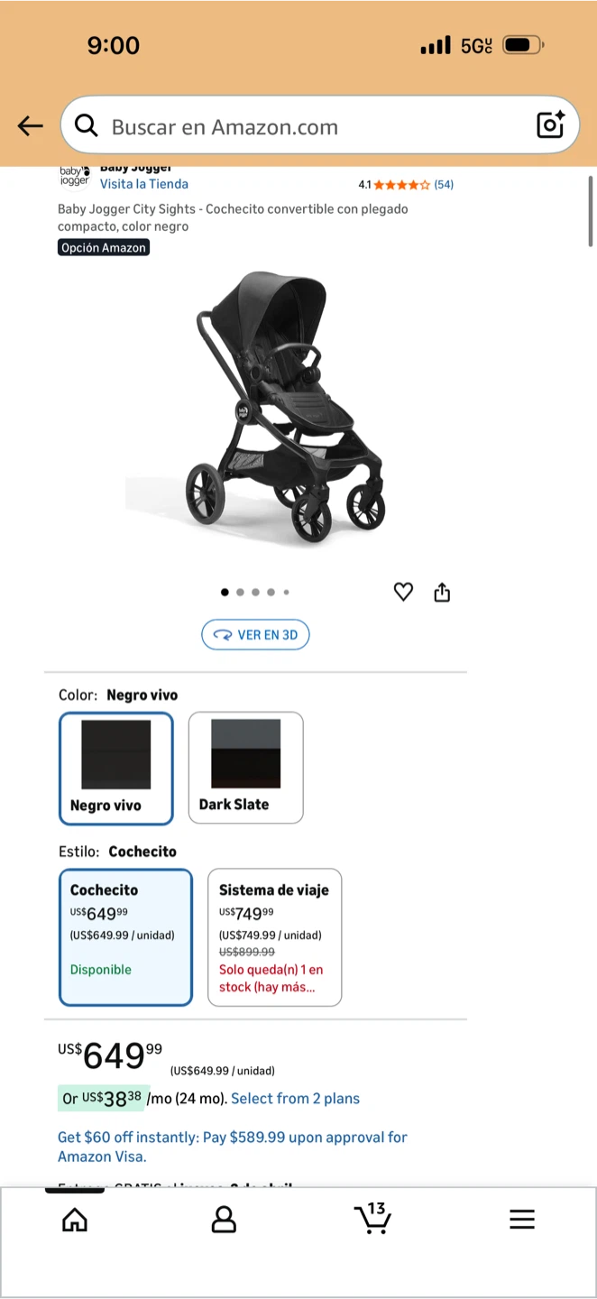 Baby Jogger City Sights Stroller - Black - photo 4