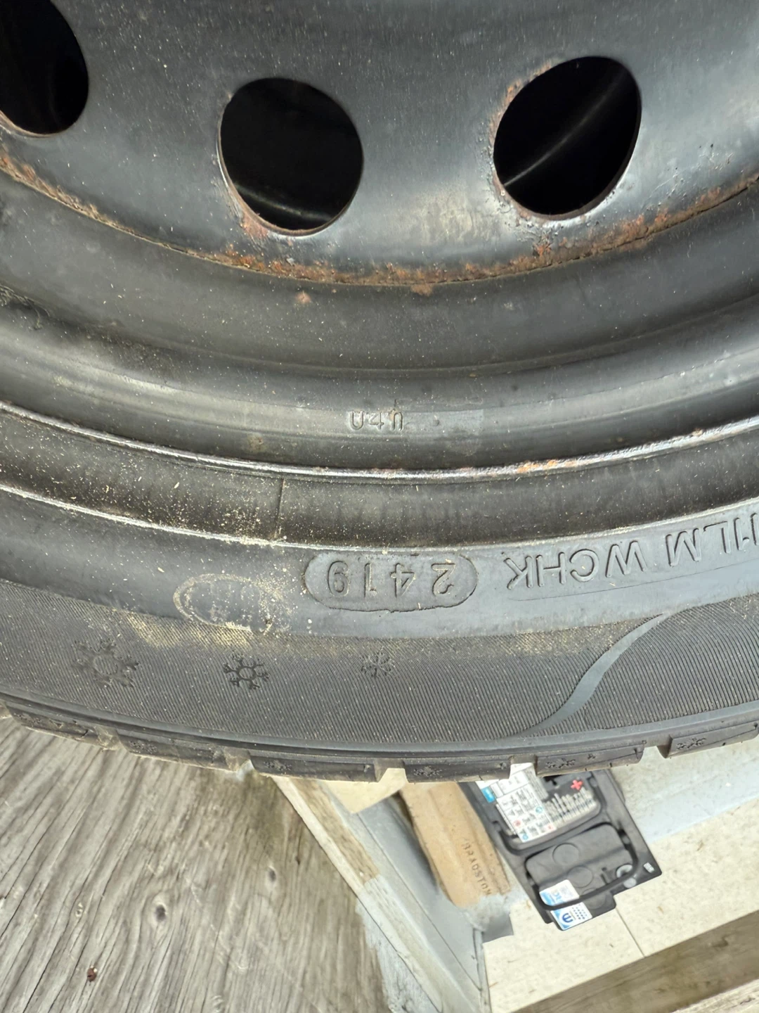 195/55R16 Winter Tires and rims - photo 3