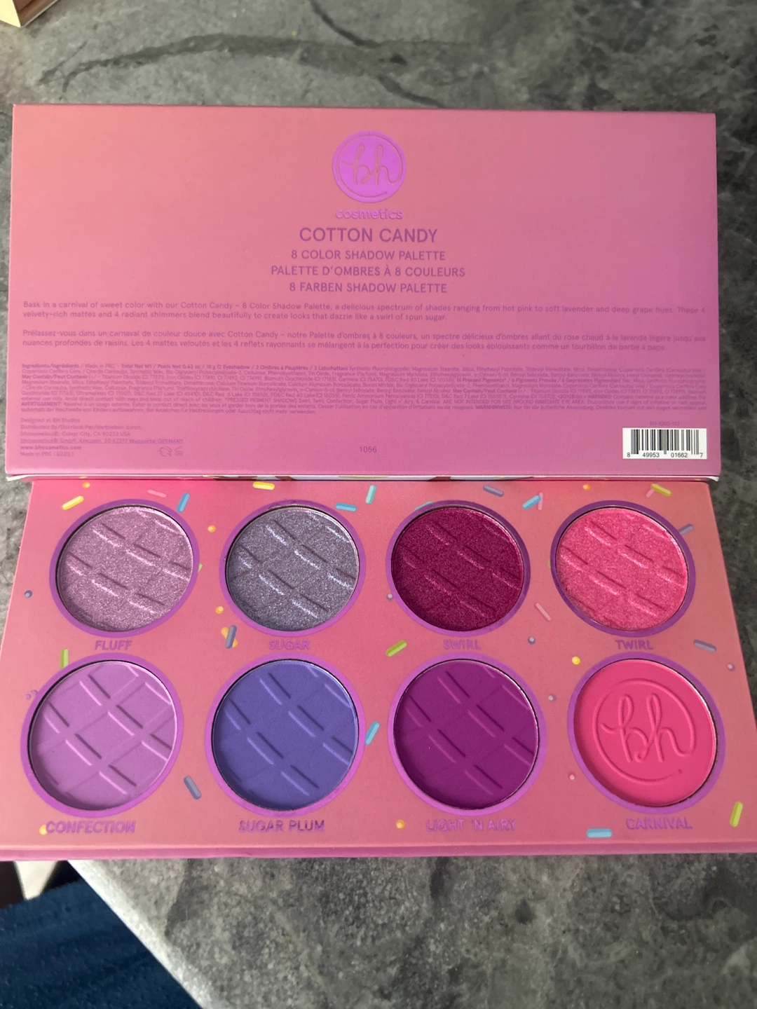 BH Cosmetics Cotton Candy 8 Color Eyeshadow Palette - photo 2