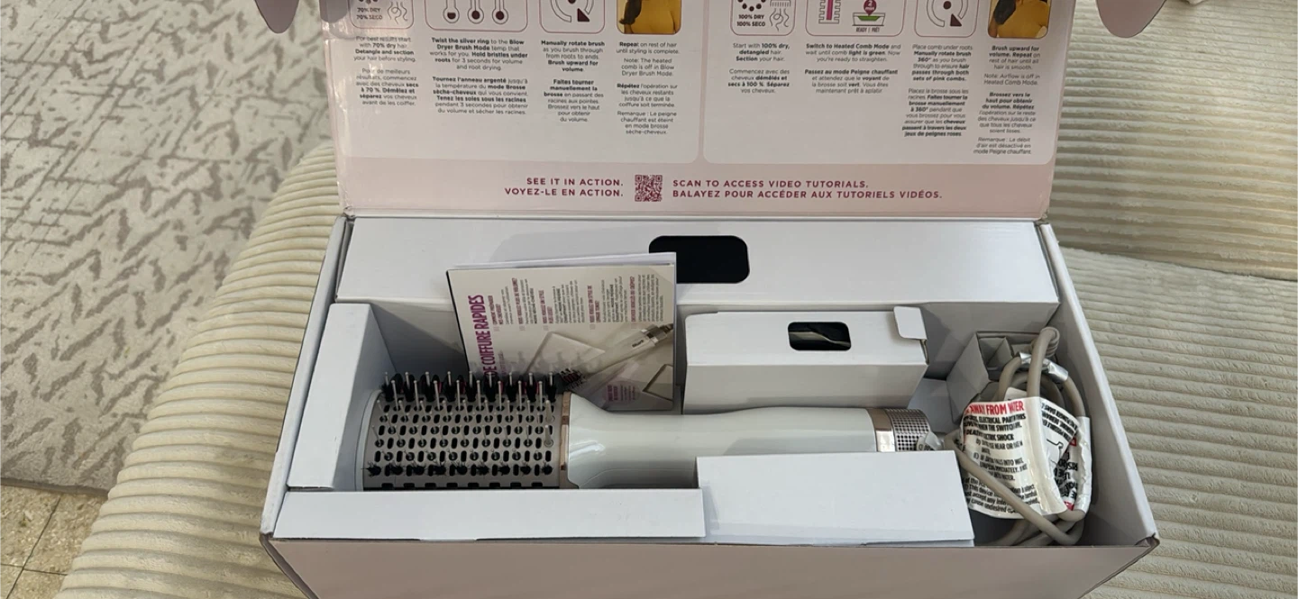 Shark SmoothStyle Heated Comb & Blow Dry Brush - photo 2