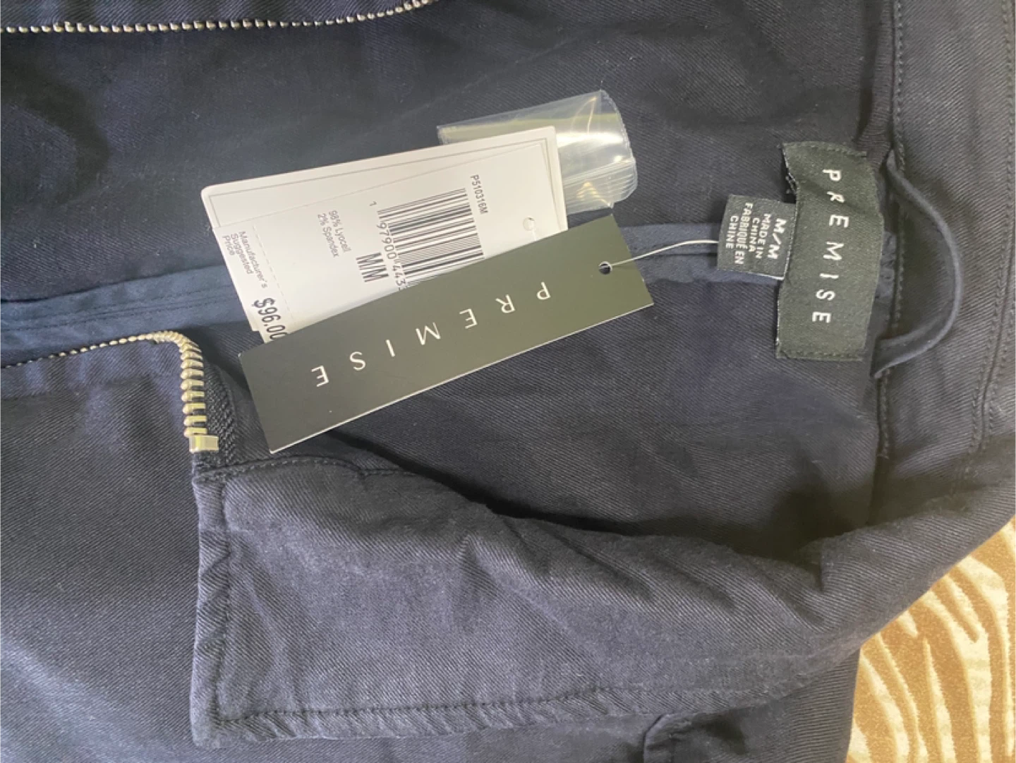 PREMISE Navy Blue Jacket M/M