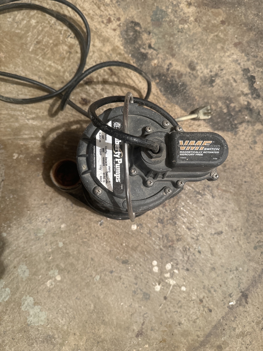 Liberty Pumps Submersible Sump Pump with VMF Switch - photo 2