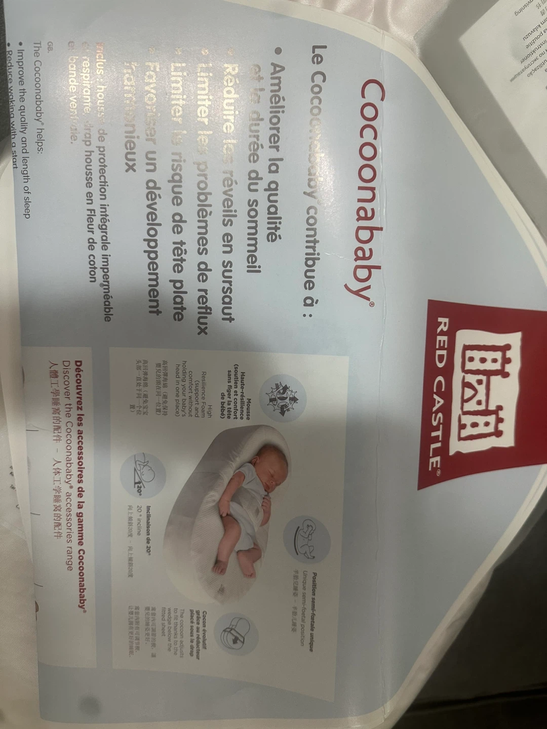 Red Castle Cocoonababy Baby Nest