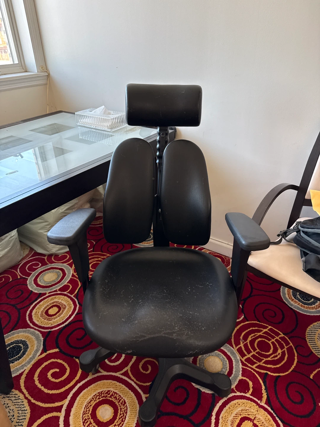 Black Ergonomic Office Chair with Headrest🥕
