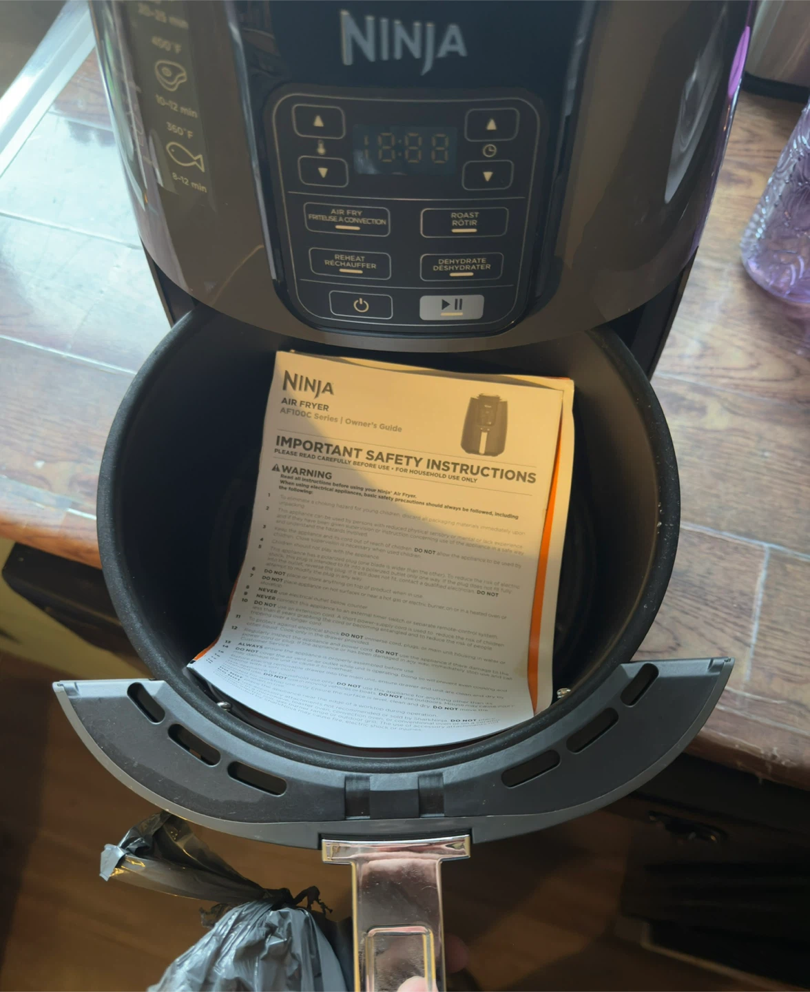 Ninja Air Fryer single basket - photo 2