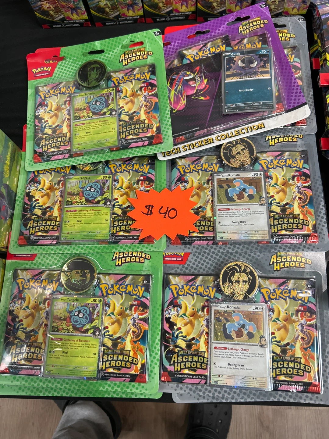 Pokémon Mega Evolution Ascended Heroes Booster Packs