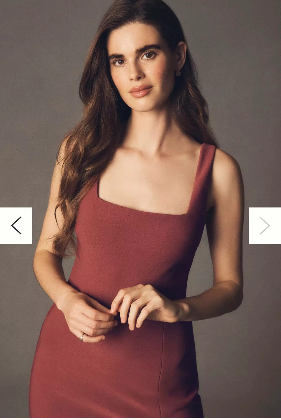 Anthropologie Blake Square-Neck Stretch Crepe Maxi Dress - NEW! - photo 3