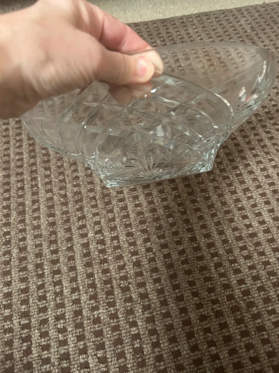 Michelangelo "Maximilian" 12in Crystal Bowl - Made in Italy - photo 2