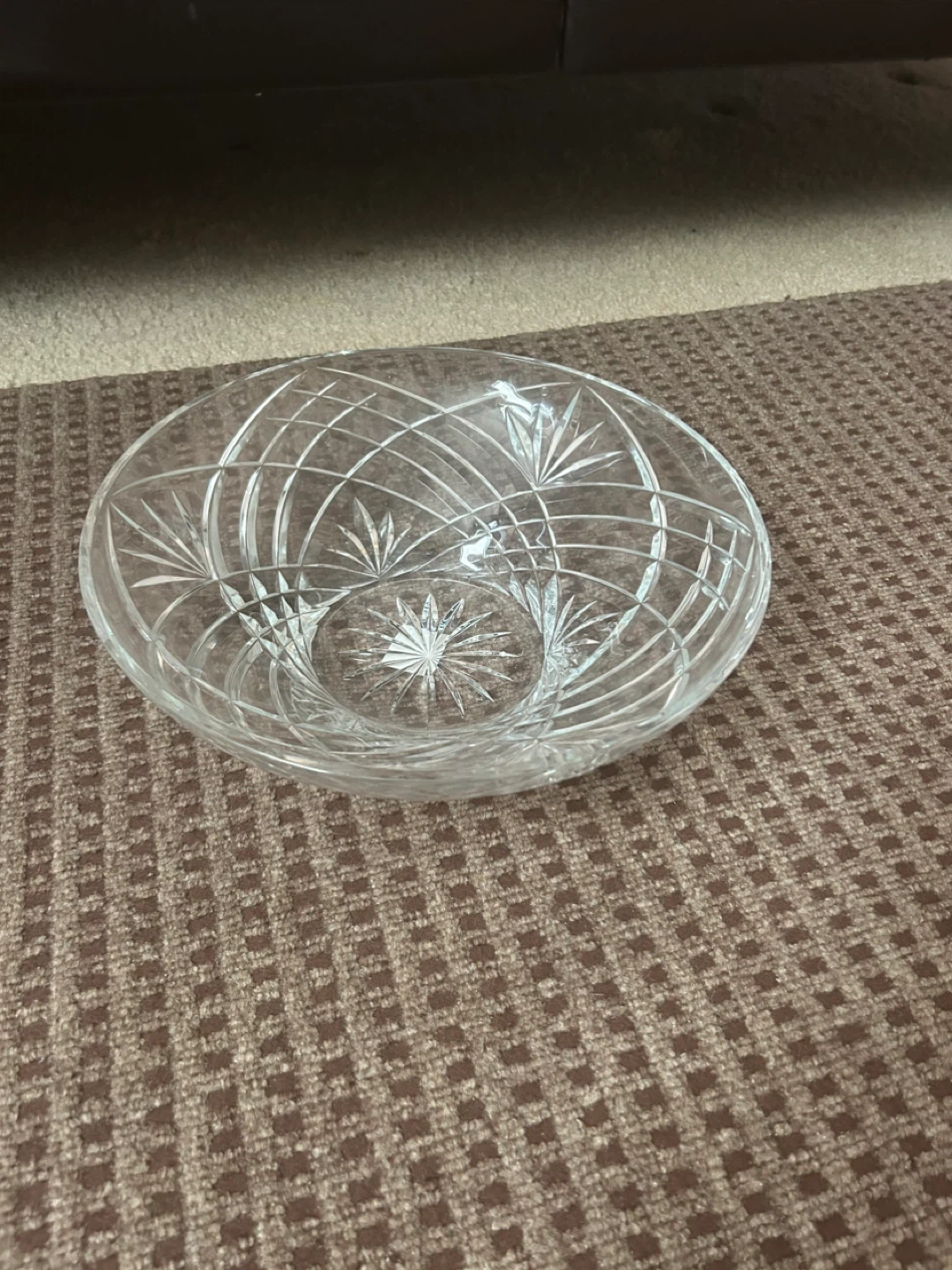 Michelangelo "Maximilian" 12in Crystal Bowl - Made in Italy