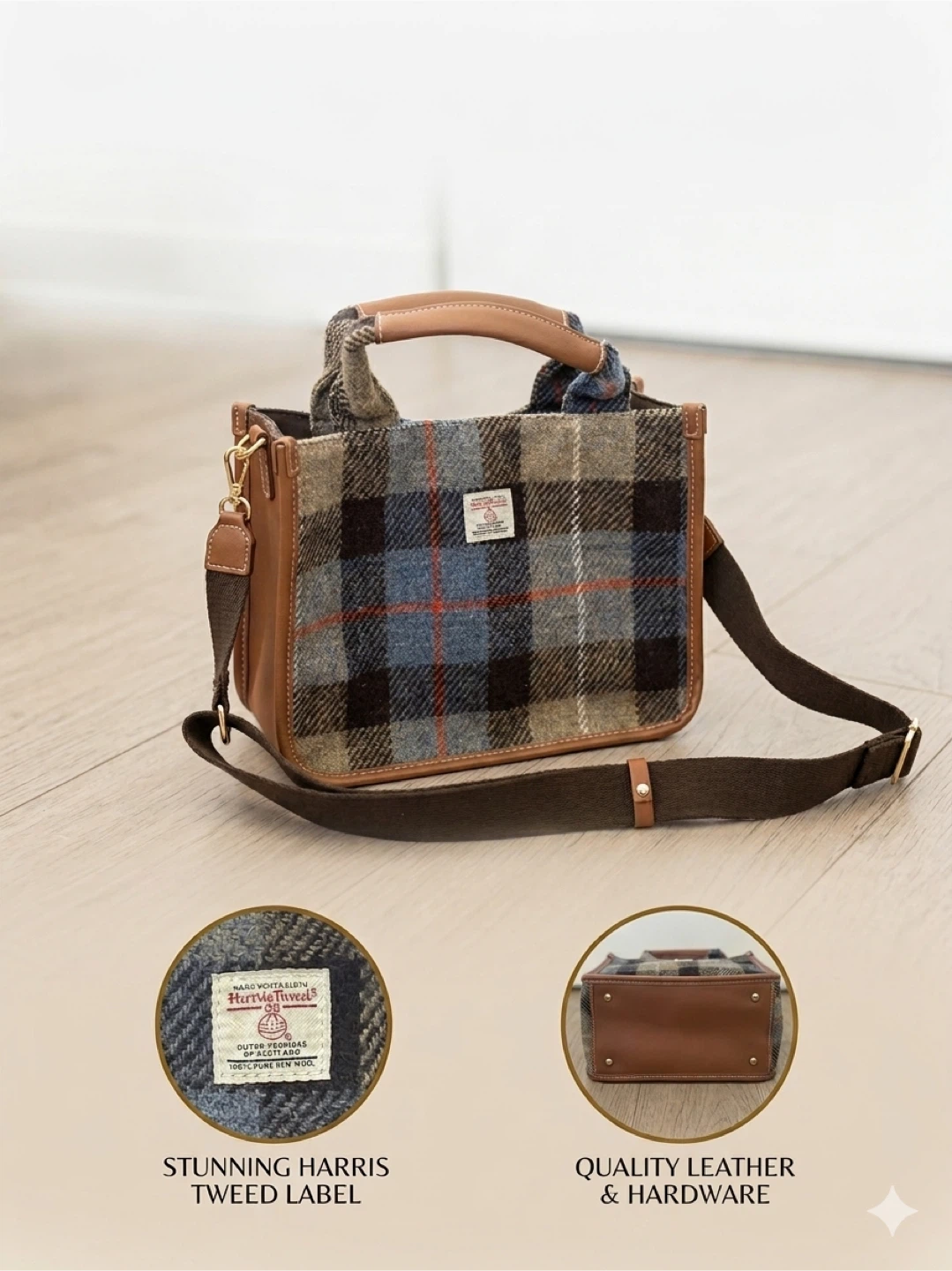Harris Tweed Shoulder Bag