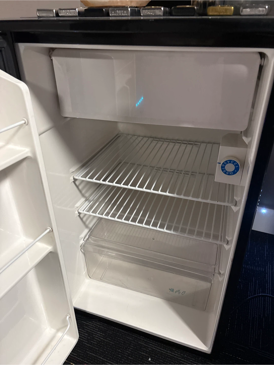 Kenmore Black Mini Fridge/Freezer - photo 2