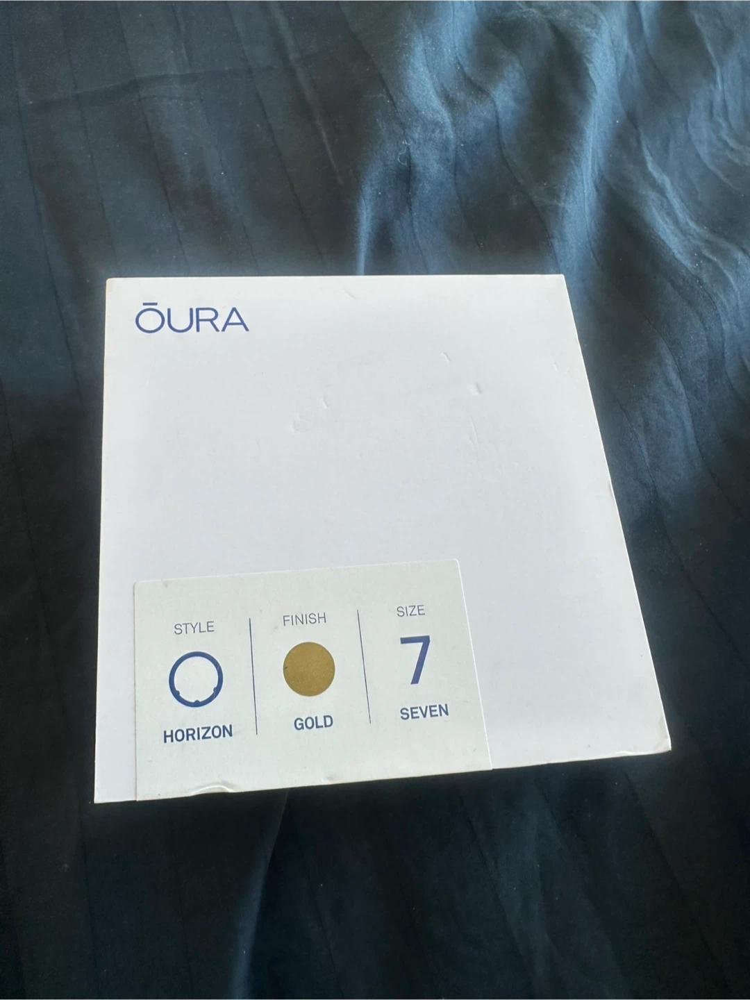 Oura Gen3 Horizon Ring in Gold Size 7 - photo 3