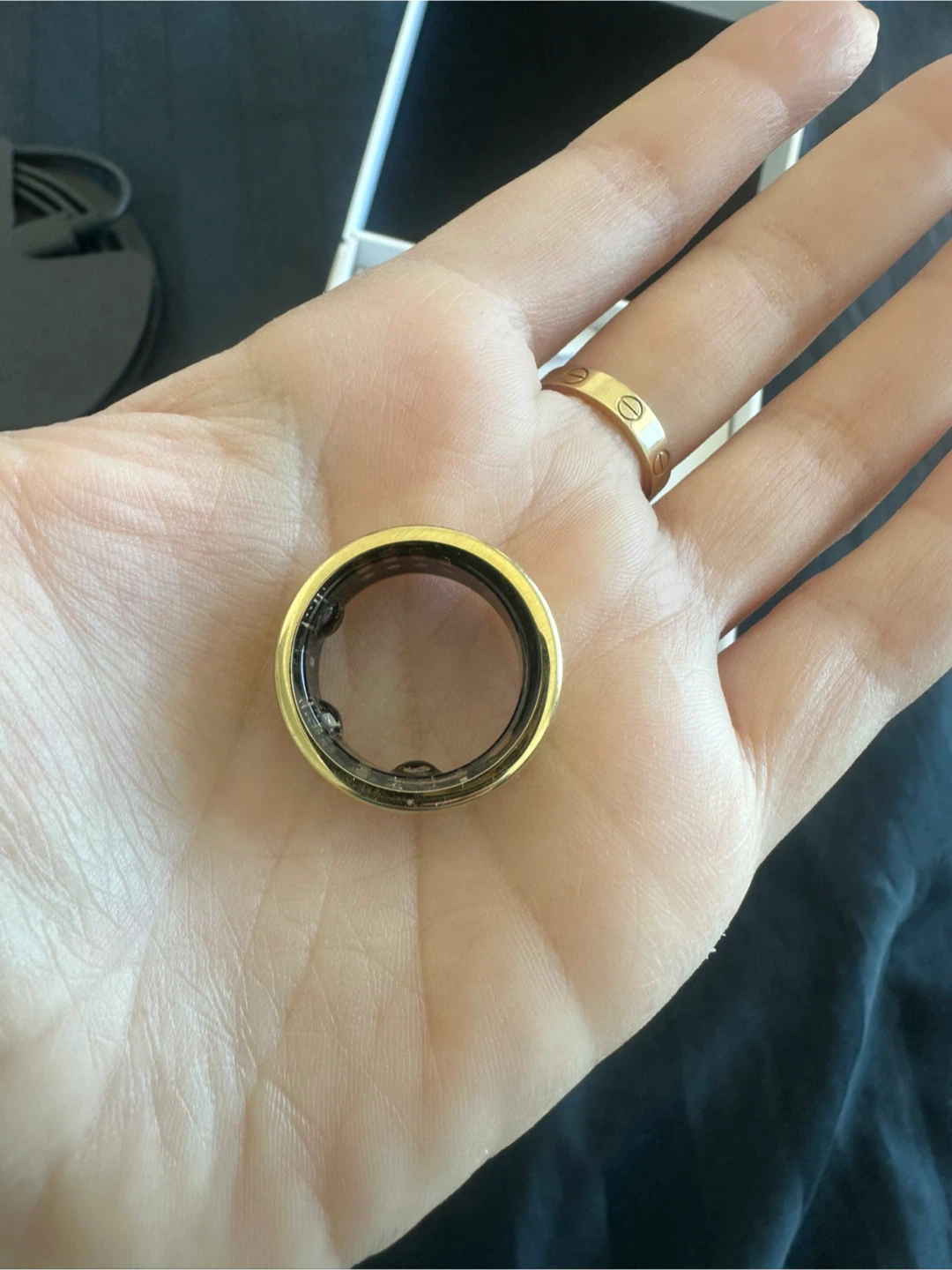 Oura Gen3 Horizon Ring in Gold Size 7 - photo 5