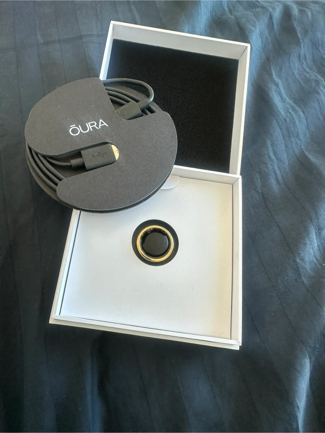 Oura Gen3 Horizon Ring in Gold Size 7 - photo 4