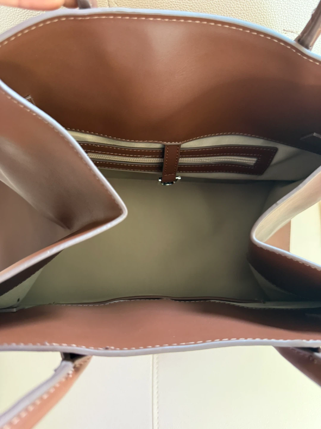 Yafirgeer Vegan Leather Tote Bag - photo 3