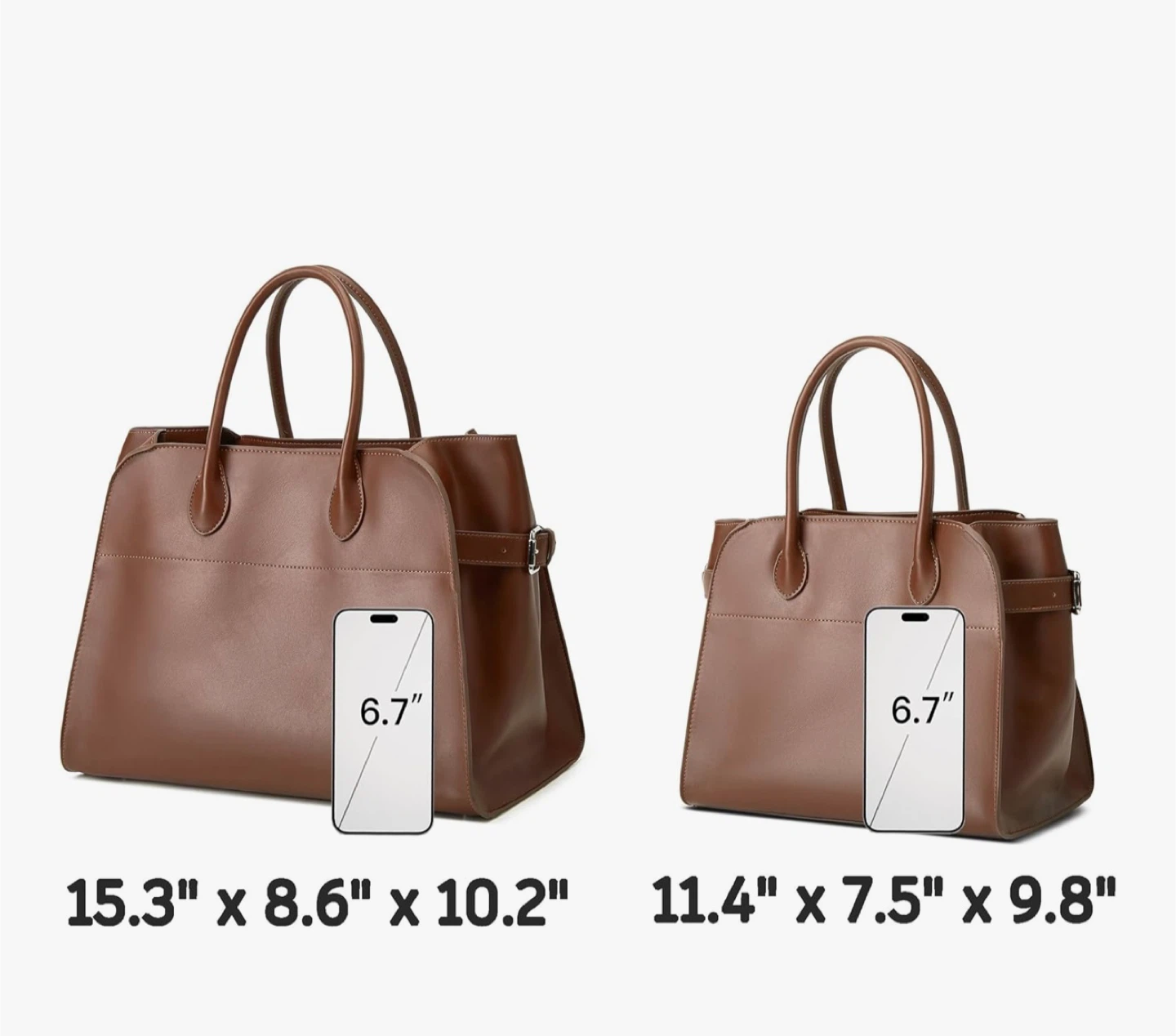 Yafirgeer Vegan Leather Tote Bag - photo 4
