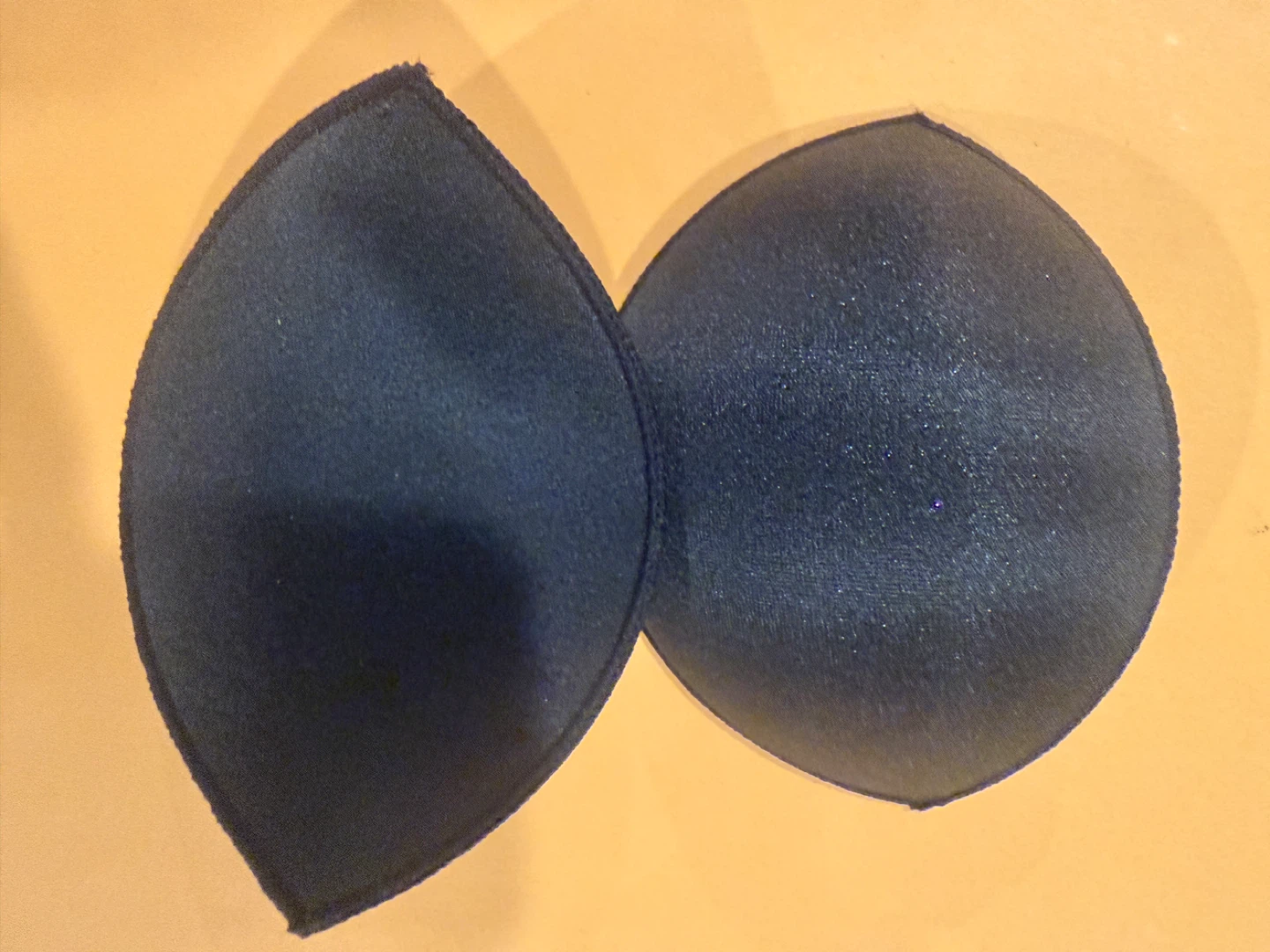 Black Bra Padding Inserts (5 Pairs)
