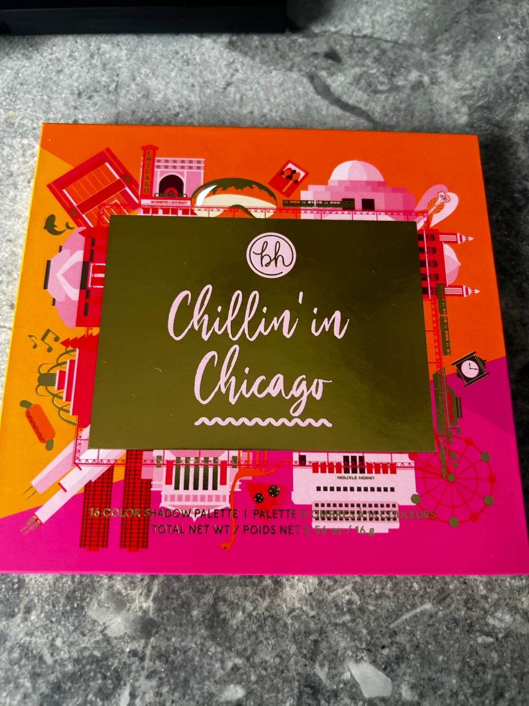 BH Cosmetics Chillin' in Chicago 16 Color Shadow Palette - photo 2