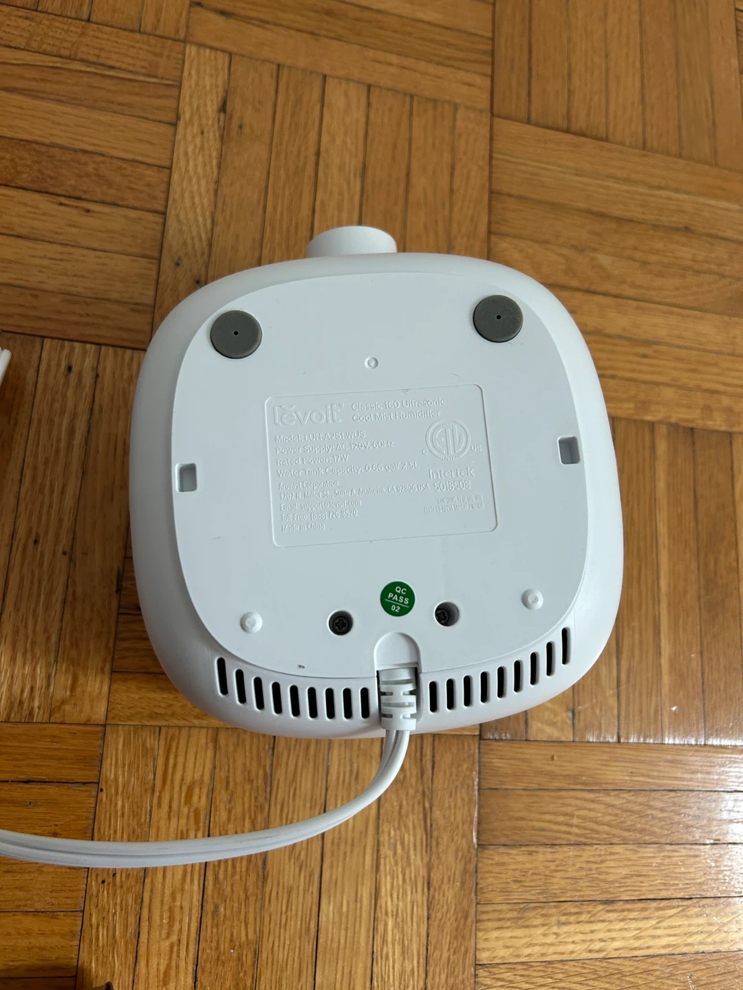 Levoit humidifier with filter sponge - photo 4