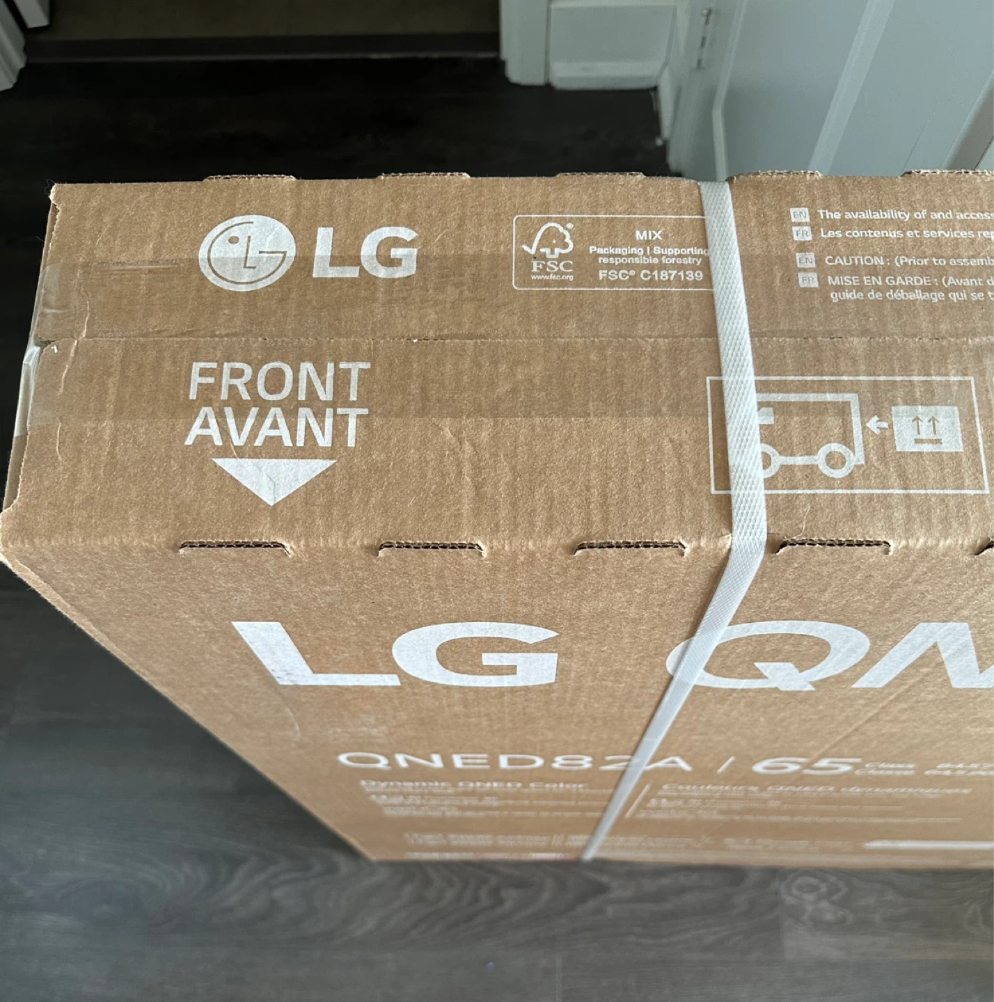 (New, never opened) LG TV 65QNED82AUA 65" QNED AI 4k Smart TV - photo 2