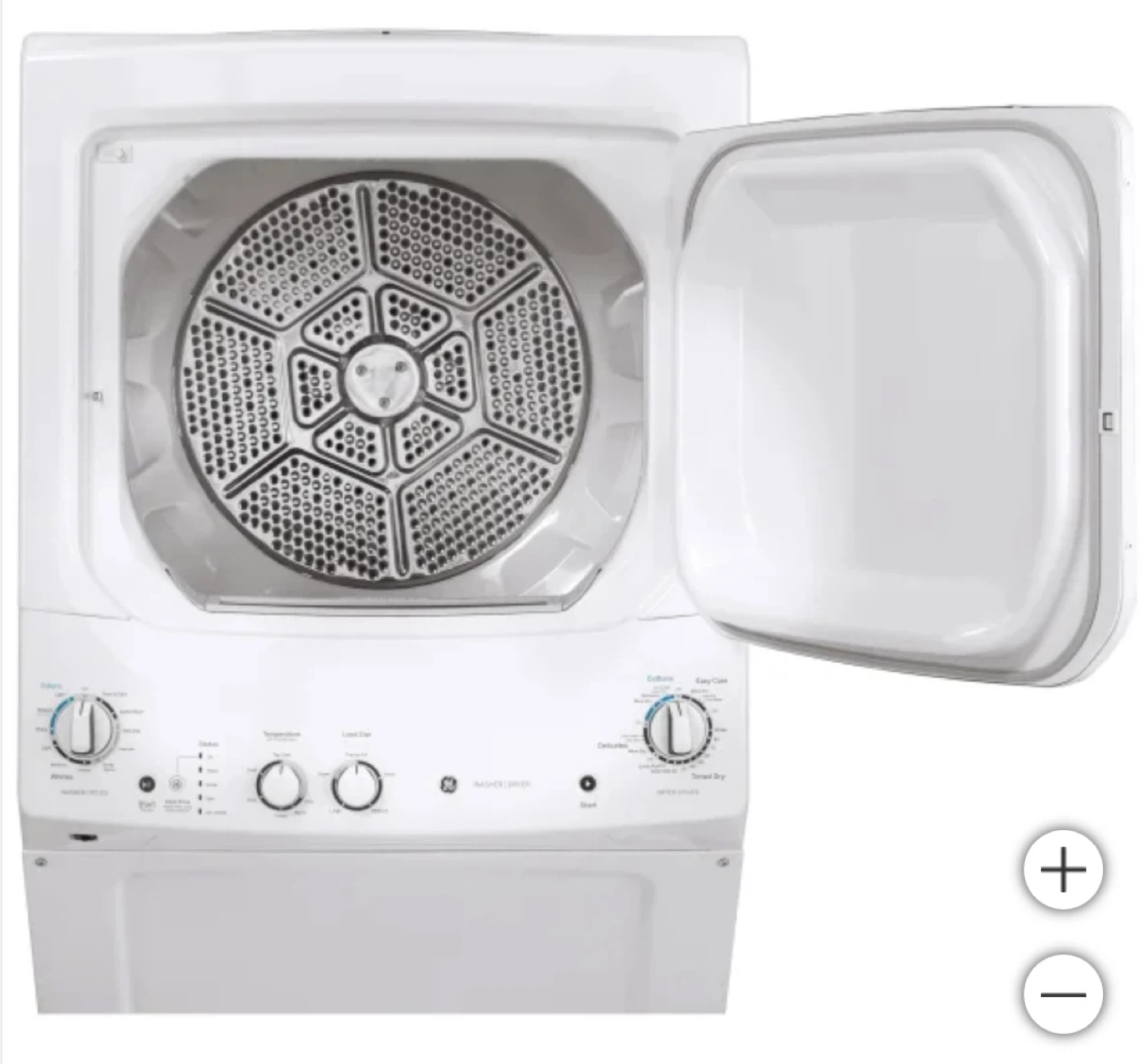 GE 27” Stacked Washer and Dryer - photo 3