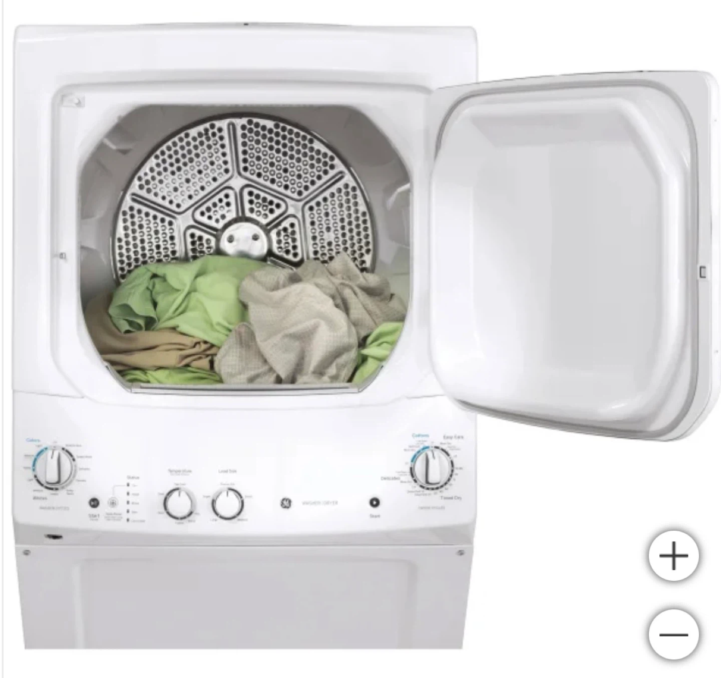 GE 27” Stacked Washer and Dryer - photo 4