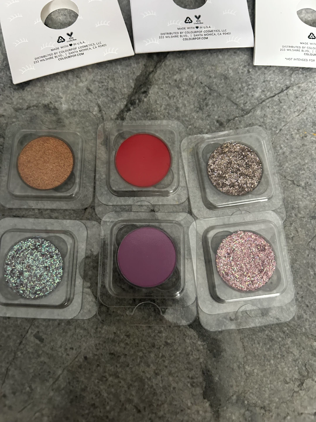 ColourPop Pressed Powder Shadows & Glitters (Set of 6)